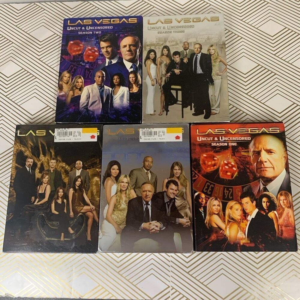 Las Vegas Complete TV Series Seasons‎ 1 2 3 4 5 DVD Lot Starring James Caan OOP